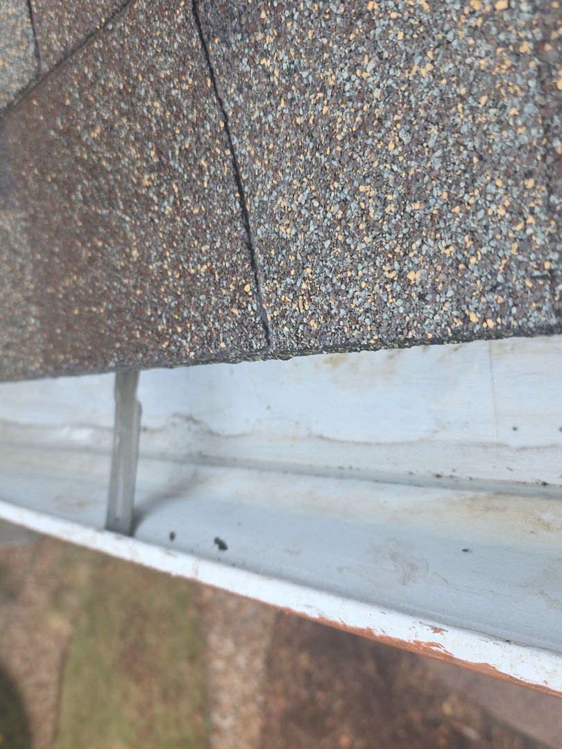 Recent gutter guard installation project by Will's