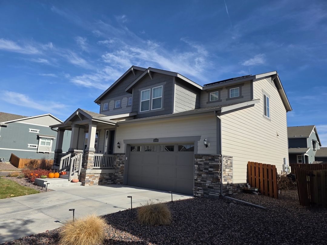 Exterior window cleaning project in Commerce City