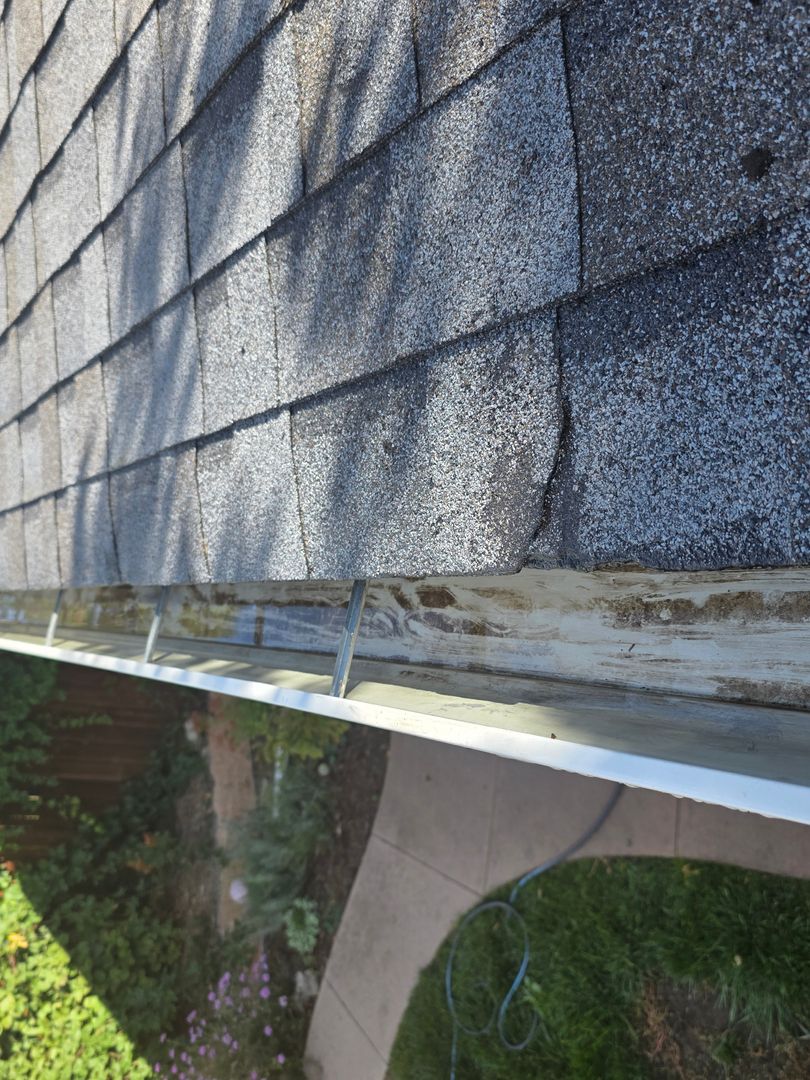 Gutter and downspout clearing project in Denver