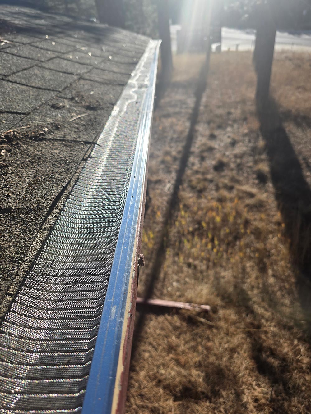 Gutter Guard Installation completed by Will's Window and Gutter Cleaning